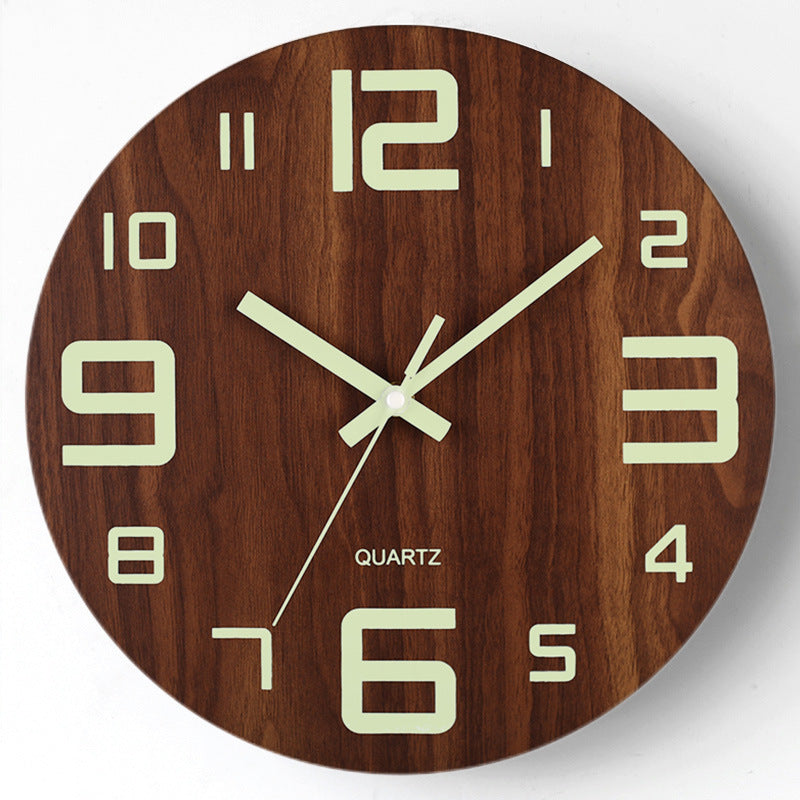 Luminous Wall Clock - Modern