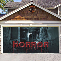 Garage Halloween Background