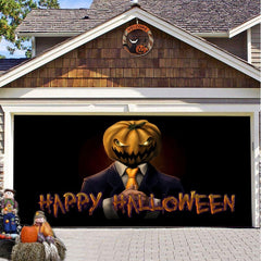 Garage Halloween Background