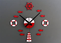 Coastal Wall Clock