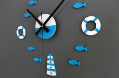 Coastal Wall Clock