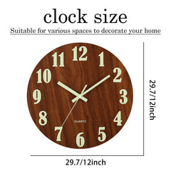 Luminous Wall Clock