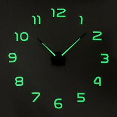Wall Clock Glow