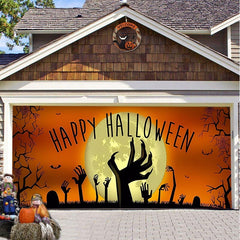 Garage Halloween Background