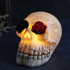 Scary Resin Skull Light