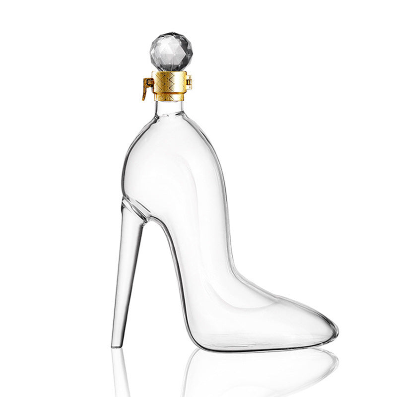 High Heels Wine Glass Bottle