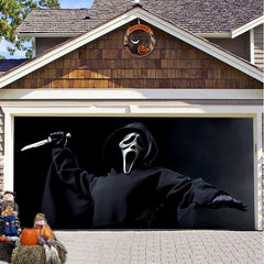 Garage Halloween Background