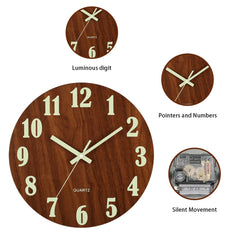 Luminous Wall Clock