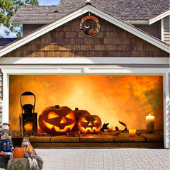 Garage Halloween Background