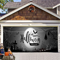 Garage Halloween Background