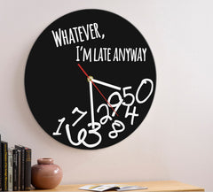 Acrylic Sticker Wall Clock
