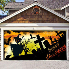 Garage Halloween Background