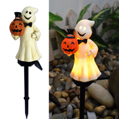 Solar Halloween Pumpkin Lamp