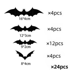 Three-dimensional Bat Decoration