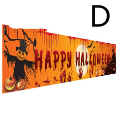 Halloween Theme Party Banner