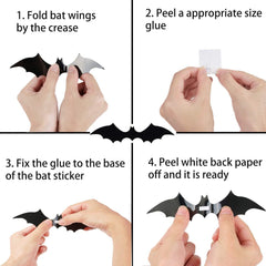 Three-dimensional Bat Decoration