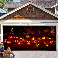 Garage Halloween Background