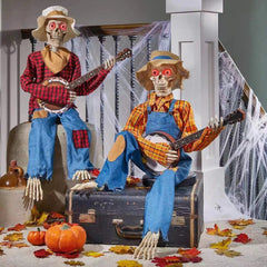 Halloween Banjo Skeleton