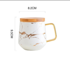 Marble Gold Coffee Mugs