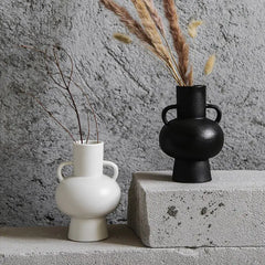 Black & White Ceramic Vases