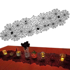 Halloween Table Runner Spiderweb