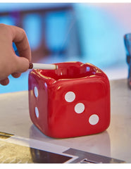 Dice Ceramic Ashtray