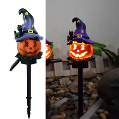 Solar Halloween Pumpkin Lamp