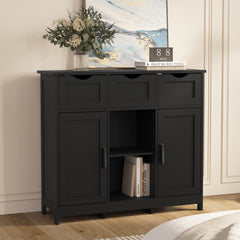 Black Accent Cabinet