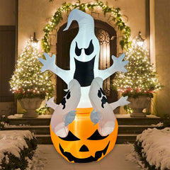 Pumpkin & Ghosts Inflatable