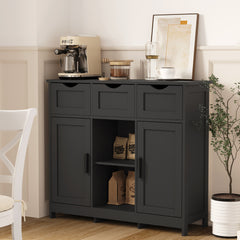 Black Accent Cabinet