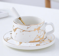 Marble Gold Coffee Mugs