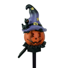 Solar Halloween Pumpkin Lamp