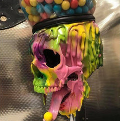 Halloween Skull Bubble Gum Machine