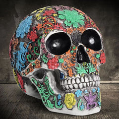 Skull Decorated Art