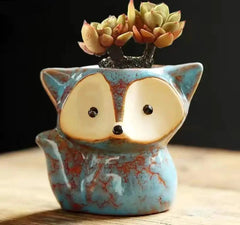 Fox Style Plant Pot