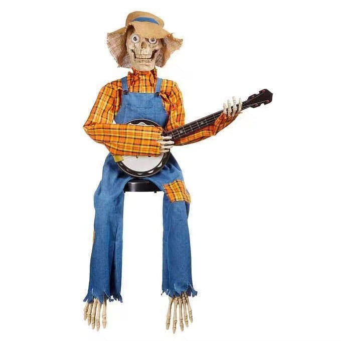 Halloween Banjo Skeleton