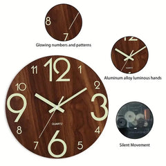 Luminous Wall Clock - Fashion