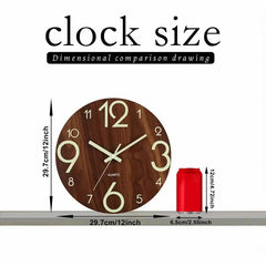Luminous Wall Clock - Fashion