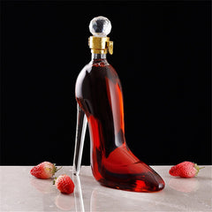 High Heels Wine Glass Bottle