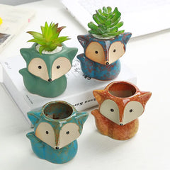 Fox Style Plant Pot