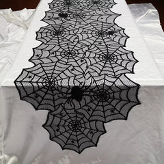 Halloween Table Runner Spiderweb