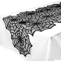 Halloween Table Runner Spiderweb