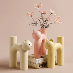 Cat Vase