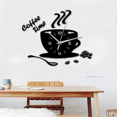 Coffee Time Wall Clock