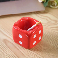 Dice Ceramic Ashtray