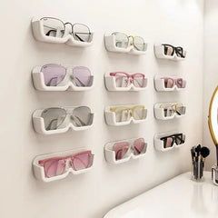 Safe Glasses Display Rack