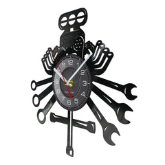 Mechanic Tools Wall Clock