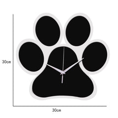 Pet Paw Wall Clock