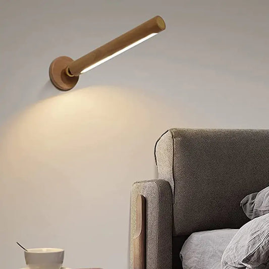 Magnetic Wooden Lamp