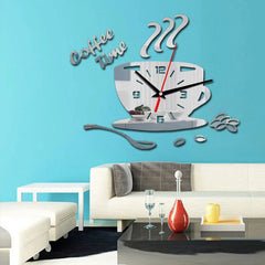 Coffee Time Wall Clock